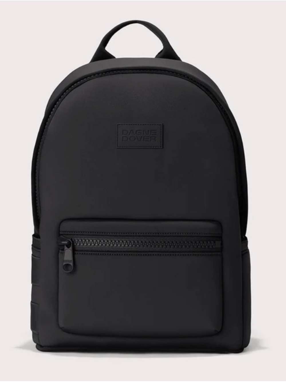 Dagne Dover Black Neoprene Medium Backpack